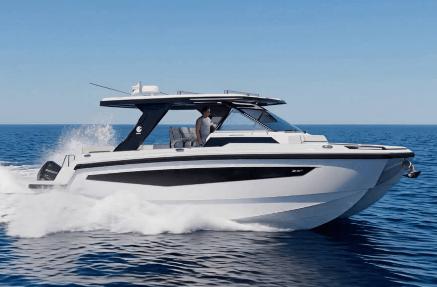 aquila sport 35 running on water