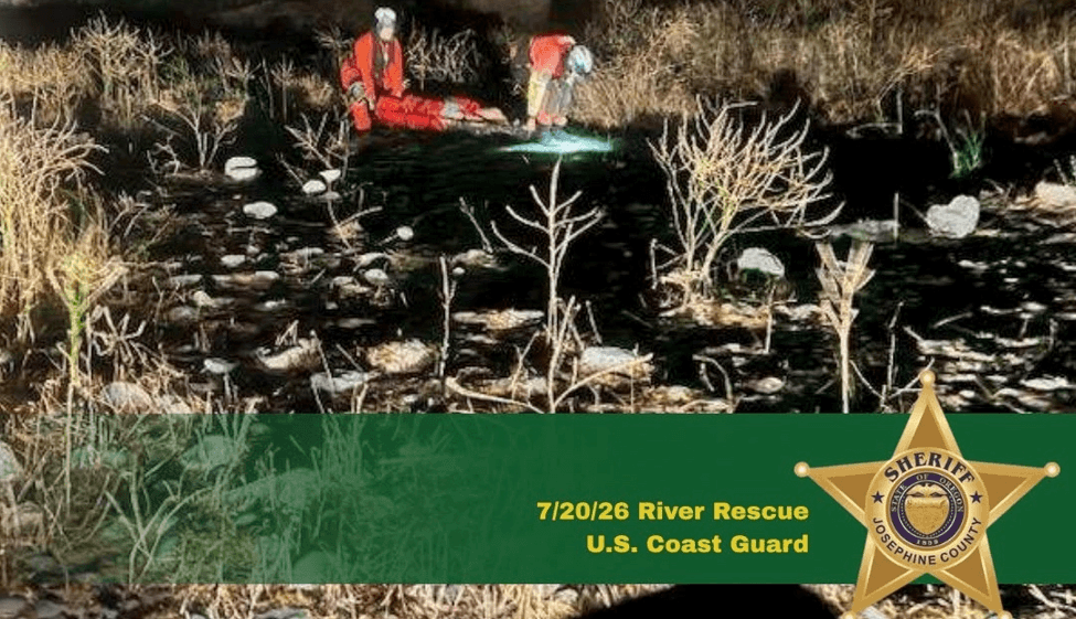 US Coast Guard helping a rafter