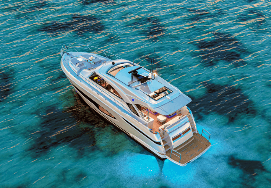 riviera 5000 sport yacht platinum