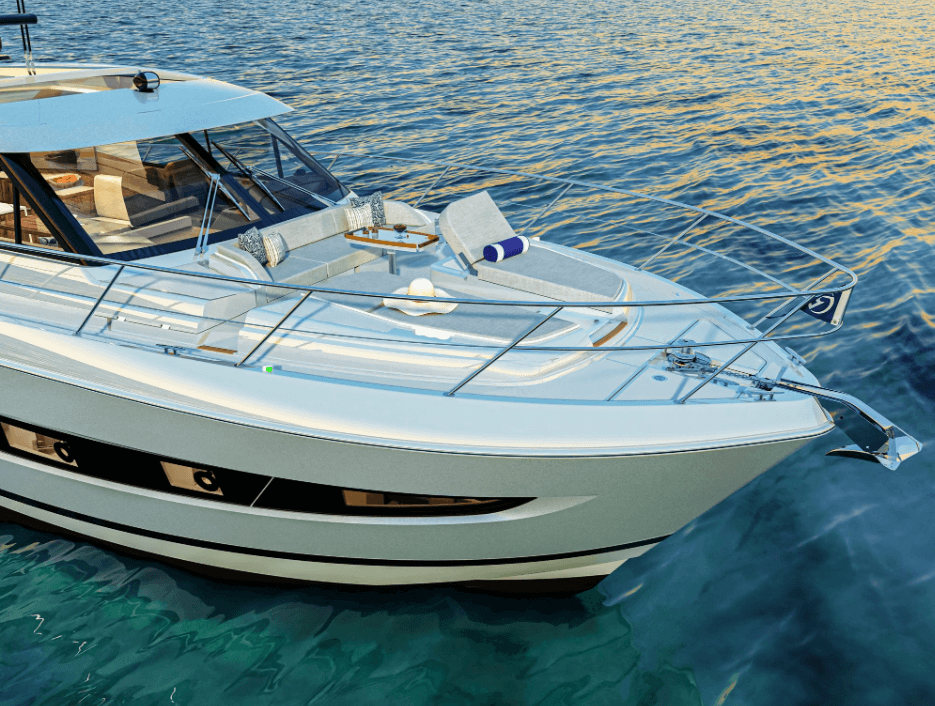 Riviera 5000 Sport Yacht Platinum Foredeck