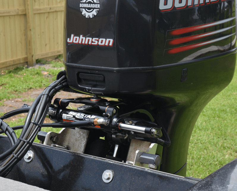 boat’s steering system