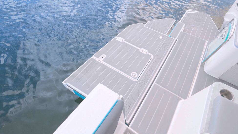 Regal 34 SAV dive doors