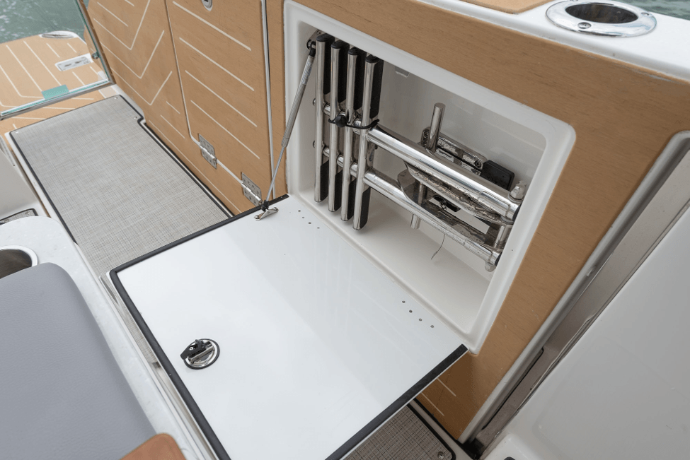 Regal 34 SAV storage doors