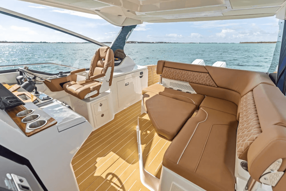 Regal XO helm seating