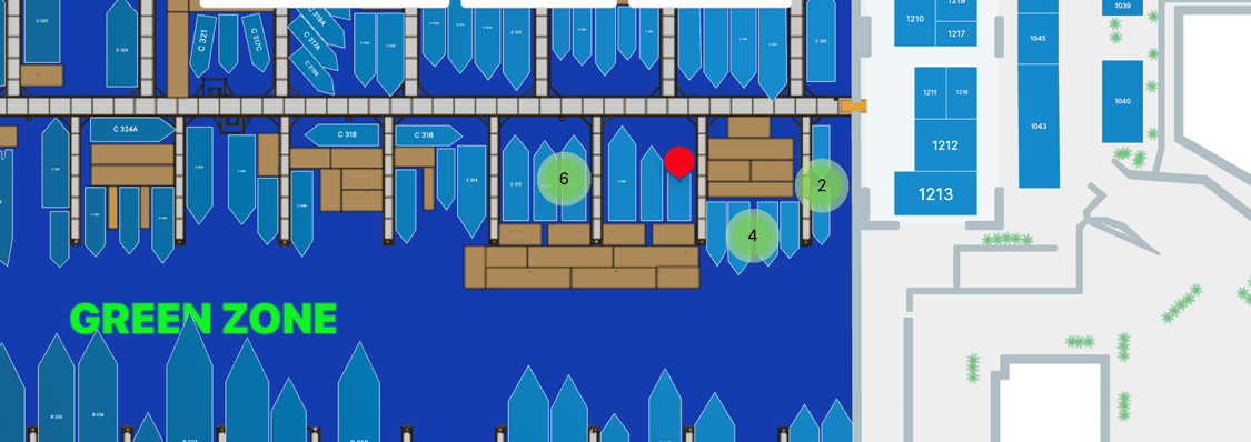 Boston Whaler FLIBS map #2-6