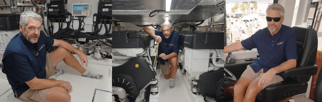 Capt Gregg on a Riviera