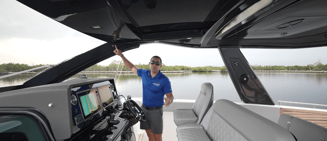 Capt Tripp on a Schaefer