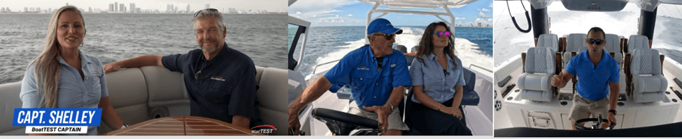 BoatTEST Captains: Capt Shelley, Capt Gregg, Capt Boomies, Capt Trip