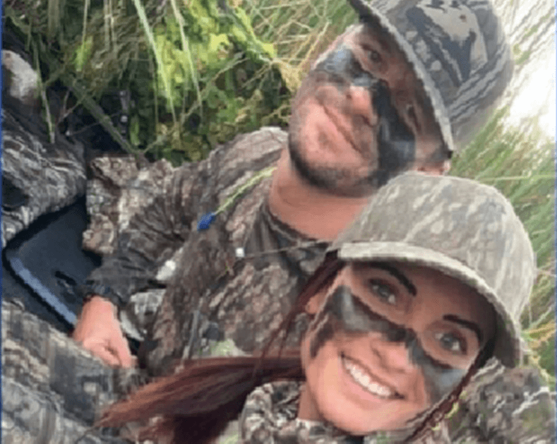 A couple in Army Gear.
