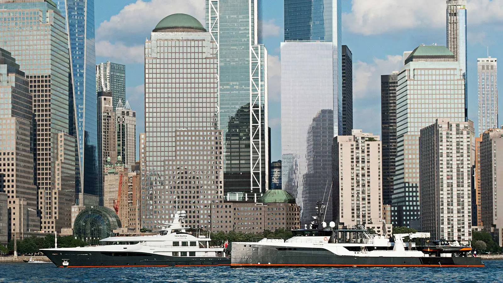 Gene Machine and Gene Chaser, floating laboratories