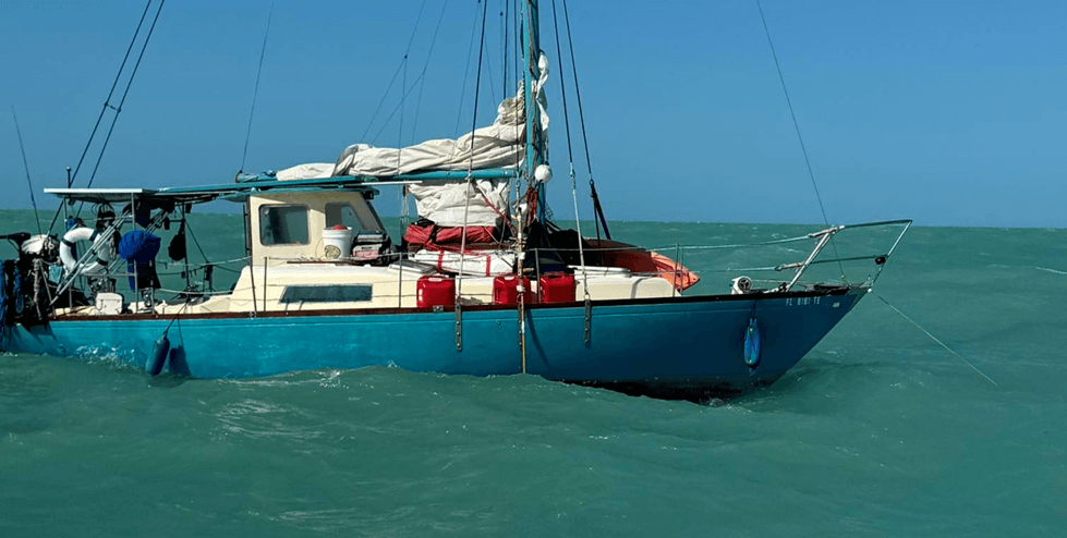 Sailboat in the Ocean
