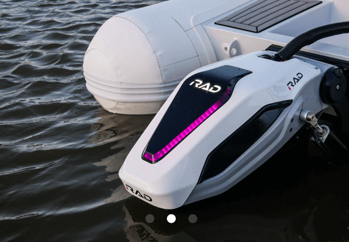 The RAD 40-kW outboard