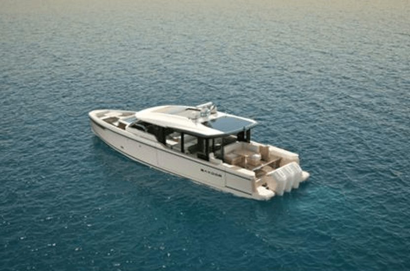Saxdor’s new 460 GTC which have it US debut at the Palm Beach Boat Show.
