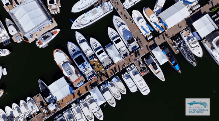 Yacht and Boats in Marina