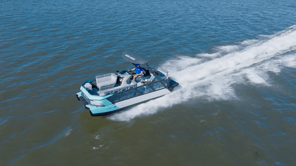 aerial over seadoo