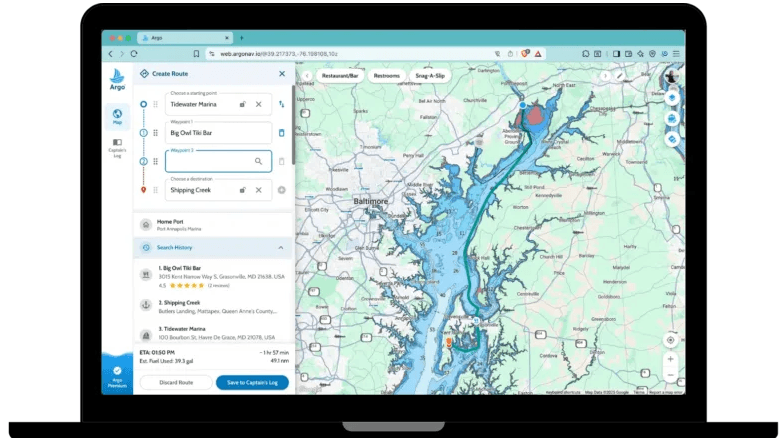 Argo web application