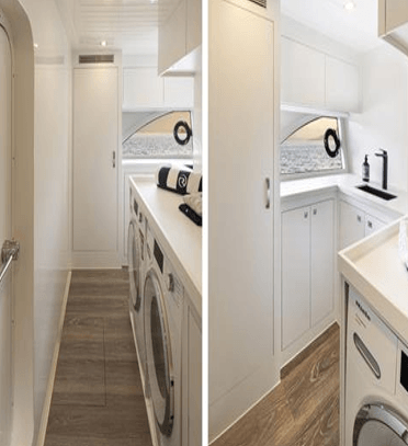 view of utility room