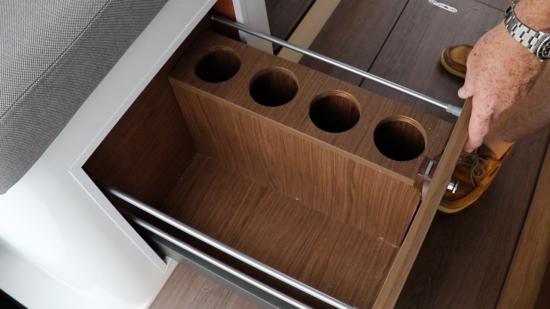 Jeanneau NC 1095 storage drawer