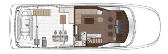 Ocean Alexander 100 Skylounge enclosed skylounge