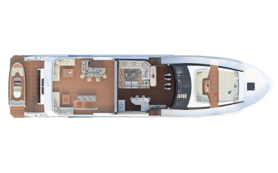 Ocean Alexander 90R Motoryacht layout