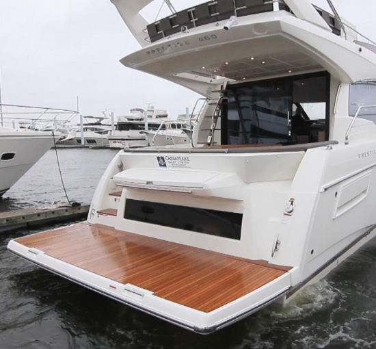 Prestige 460 Fly Hydraulic Option