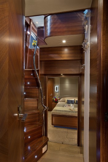Regency Yachts P65 Access Stairs