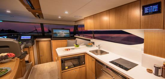 Riviera 39 Sports Motor Yacht interior