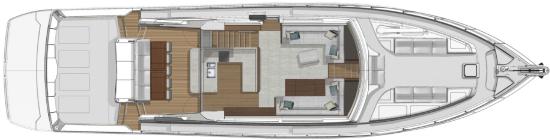 Riviera 72 Sports Motor Yacht layout