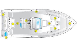 Sailfish 270CC Interior