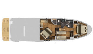 Formula 290 Sun Sport Interior