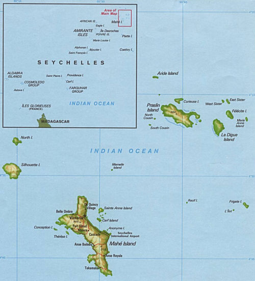 Seychelles Map