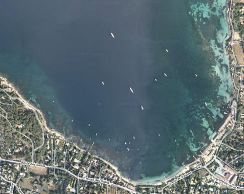 St. Tropez Satellite view