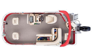 SUN TRACKER® BASS BUGGY® 18 DLX Interior