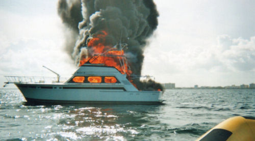 Boat Fire
