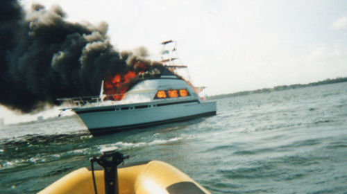 Boat Fire