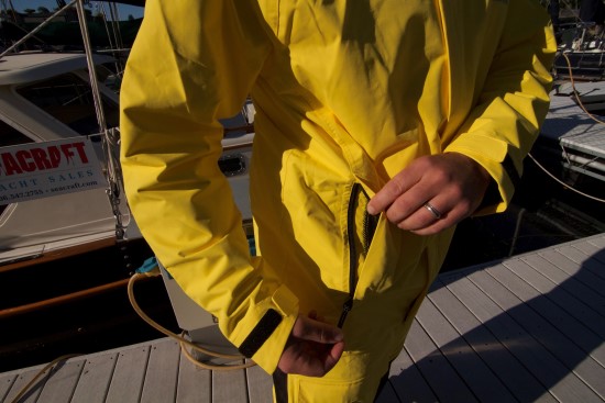 West Marine Foul Weather Gear Afterguard Jacket Pocket