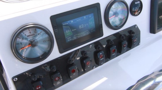 Yamaha 210 FSH Sport Tachometers and Display