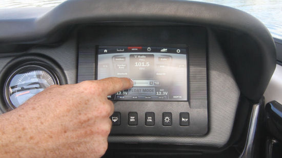Yamaha AR240 HO navigation input