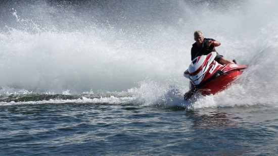 Yamaha GP1800 running