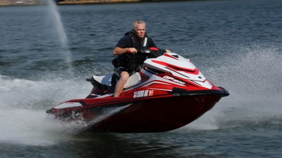 Yamaha GP1800 running