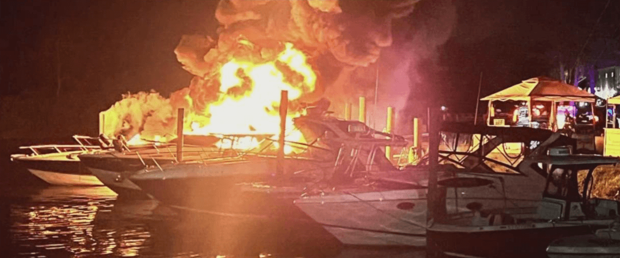 Accidents of the week, Boat Fire, Grounding, USCG, Drowinings, Rescue Efforts