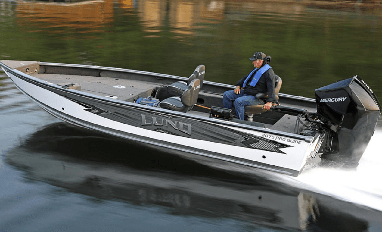 Lund aluminum fishing boat