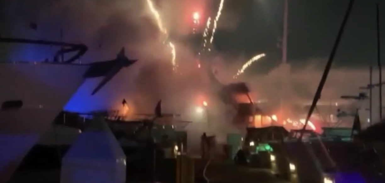 Accidents of the week, Boat Fire, Grounding, USCG, Drownings, Rescue Efforts