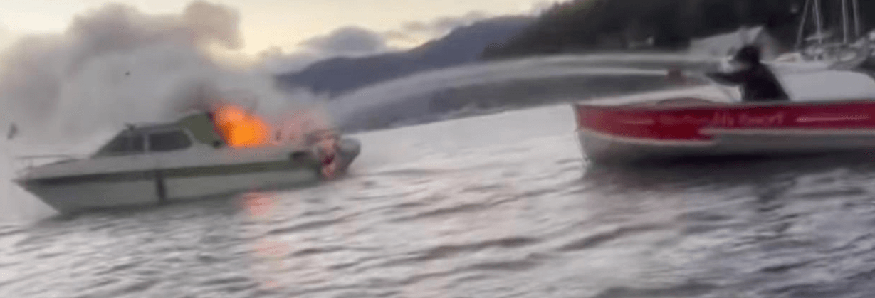Accidents of the week, Boat Fire, Grounding, USCG, Drownings, Rescue Efforts
