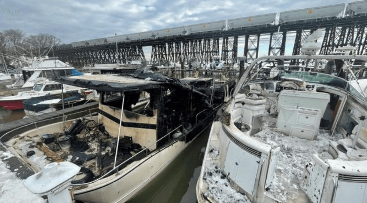 Accidents of the week, Boat Fire, Grounding, USCG, Drownings, Rescue Efforts