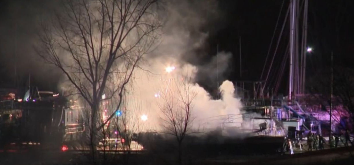 Accidents of the week, Boat Fire, Grounding, USCG, Drownings, Rescue Efforts