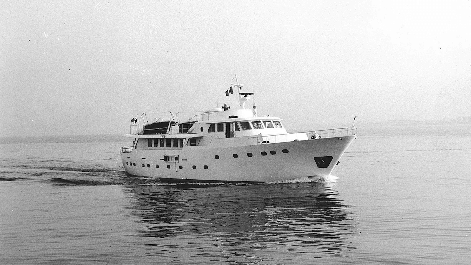 Classic Benetti yacht of the 1960s