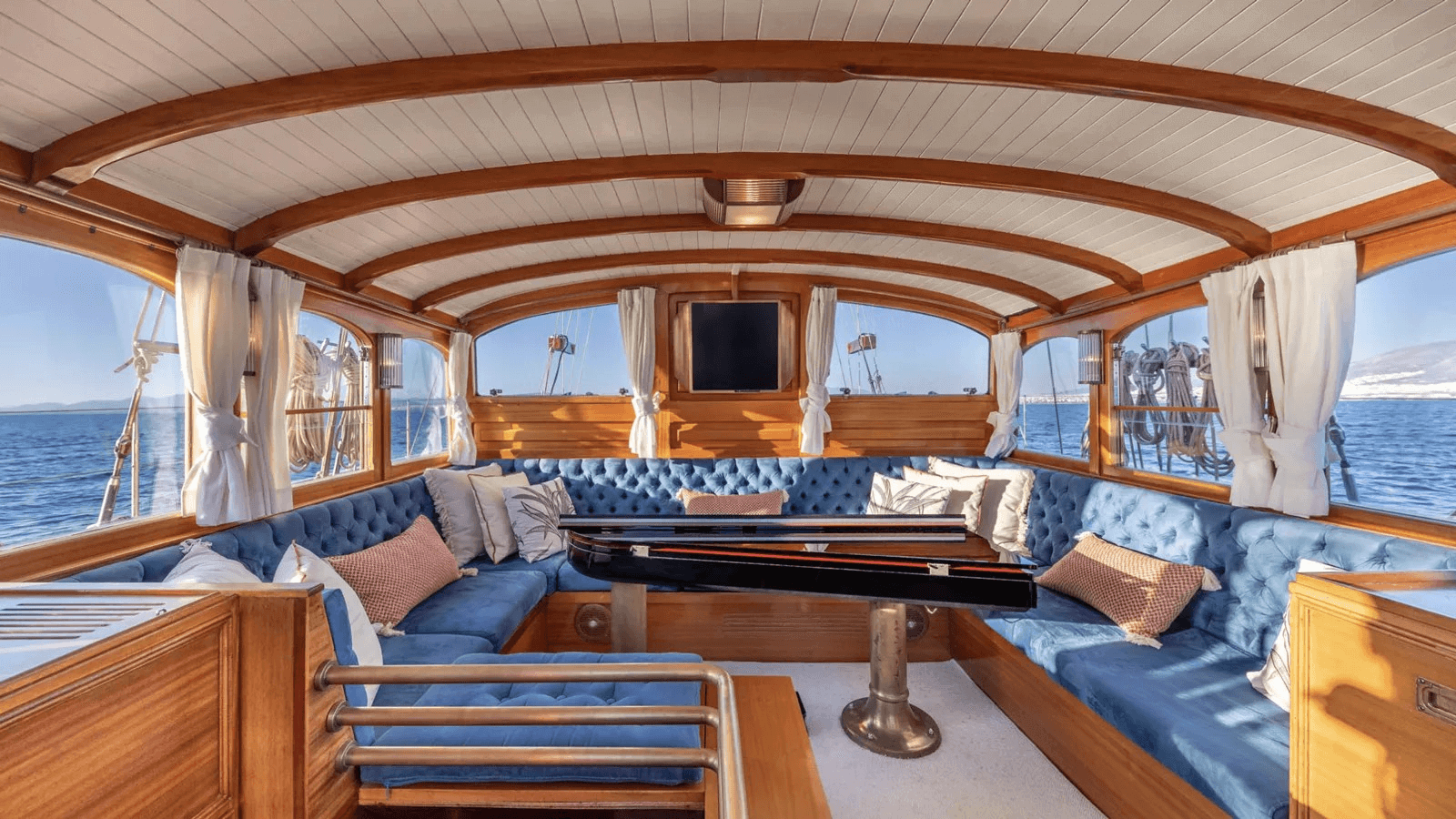 Legendary 1930s sailing yacht Weather Bird