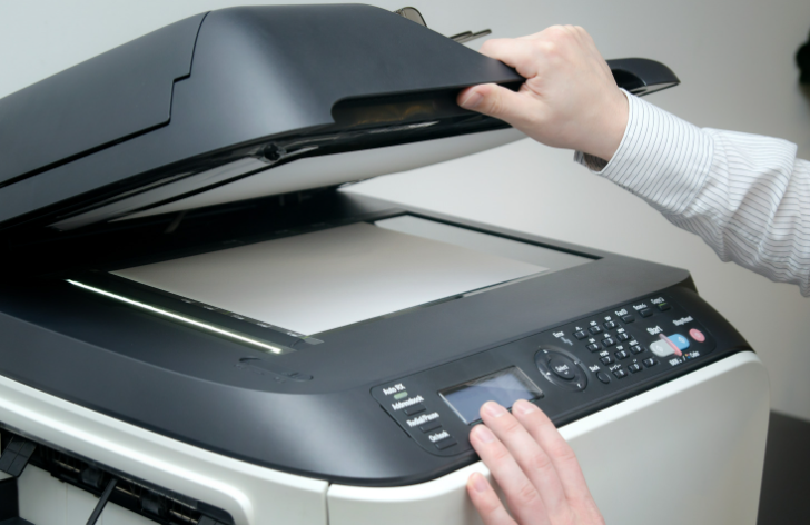 scanning important documents