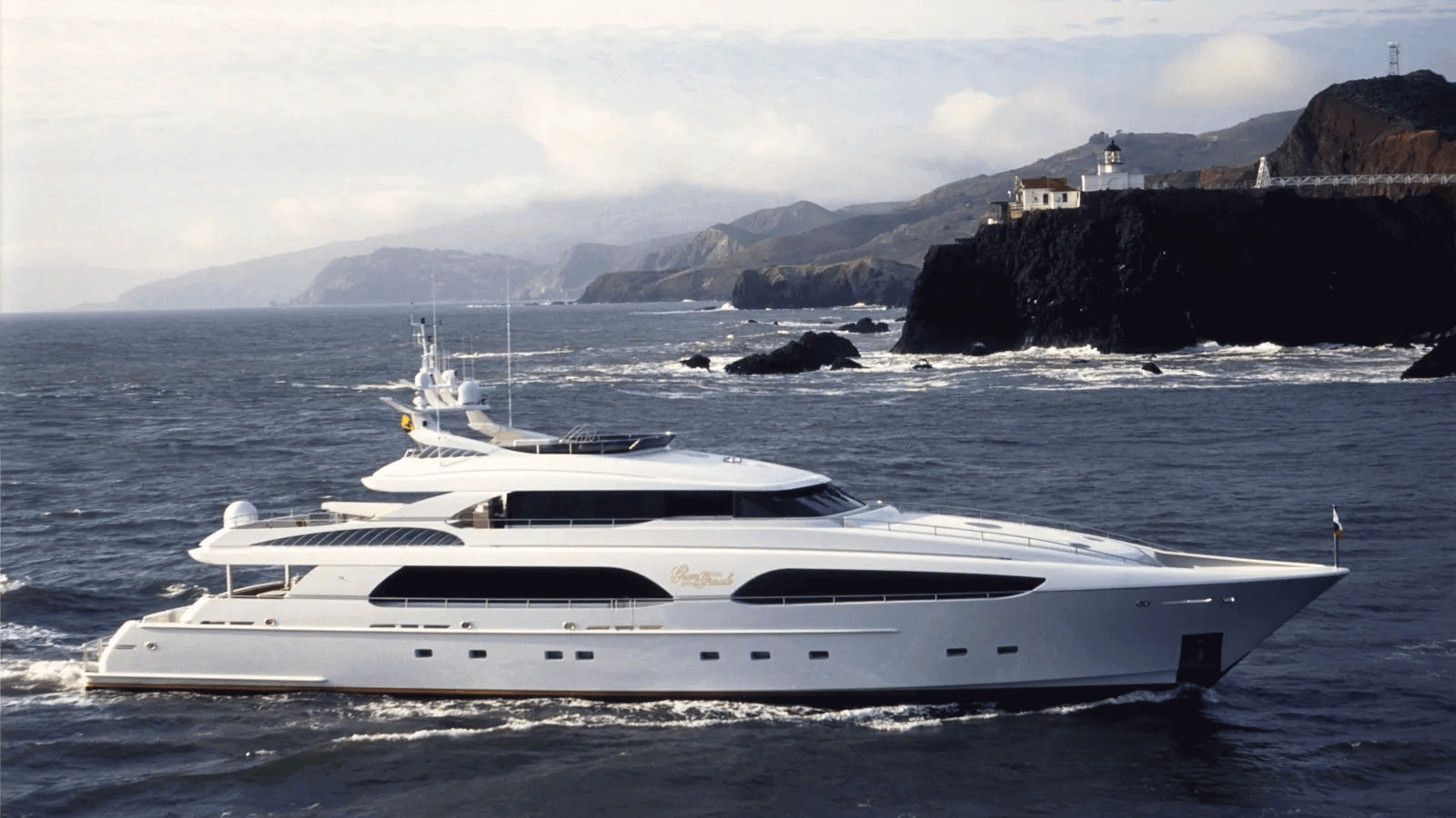 Selling 45m yacht Delta